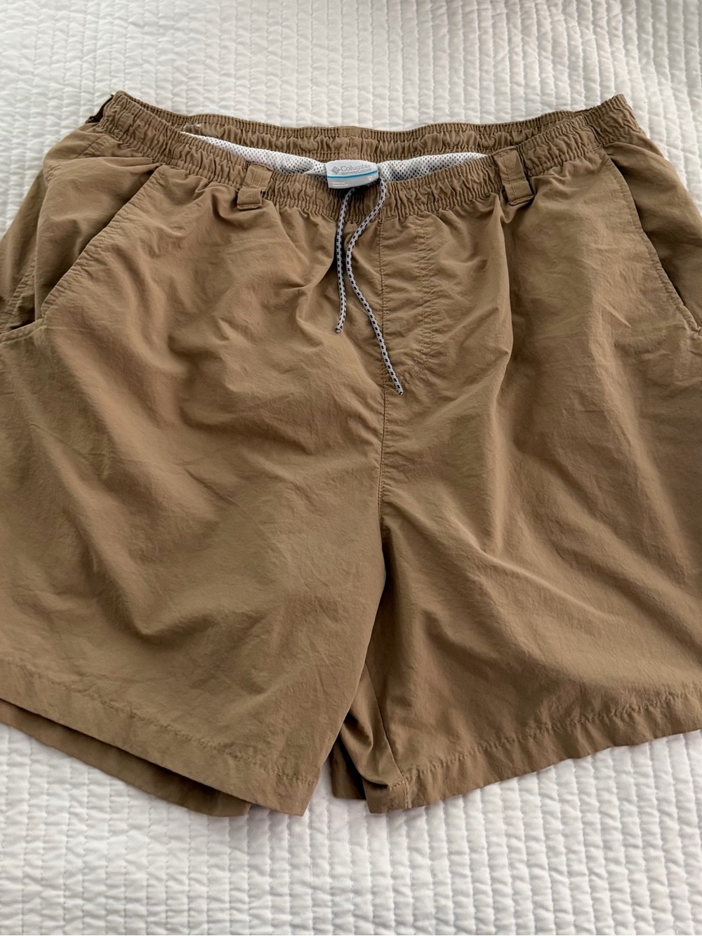 Columbia Brown Men's Drawstring Shorts